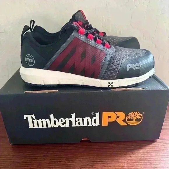 Timberland Pro Radius Knit Composite Safety Toe Work Shoe Sneaker Women’s 7.5 W - Picture 1 of 12